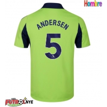 Camiseta Fulham Joachim Andersen #5 Visitante Equipación 2025-26 manga corta